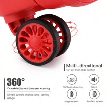 Lightweight Hard Shell Luggage Set – 20/24/28 Inch Cabin Carry On & Large Check In Suitcase With Spinner Wheels & TSA Lock – Travel Trolley For Holiday, Business Trip, Weekend Getaway