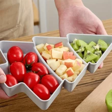 1 件圣诞树形状分区托盘圣诞糖果小吃沙拉甜点干果坚果托盘，适用于圣诞装饰、家庭办公室派对、圣诞礼物，可用作糖果托盘、饼干托盘、水果托盘、坚果托盘、圣诞小吃托盘、糕点托盘、餐厅咖啡厅圣诞装饰圣诞装饰圣诞礼物圣诞派对用品 - 彩色 - 查看 12