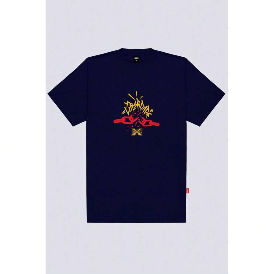 Chronic  006 T-Shirt - 藍色 - 查看 1