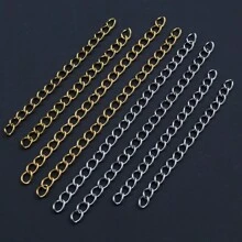 20条4x3毫米 50/70毫米长不锈钢项链延长链尾链手链延长链，适用于DIY珠宝制作 - tail chains - 查看 5