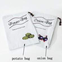 1pc Reusable Potato And Onion Storage Bag To Keep Vegetables Fresh And Sprouted In The Kitchen, Kitchen Supplies, Kitchen Utensils - Multicolor - View 8