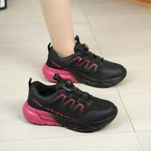 Scarpe da lavoro di sicurezza per donne, anti-schiacciamento e anti-perforazione, antiscivolo, traspiranti, con punta in acciaio, moda fibbia a strappo, scarpe di sicurezza