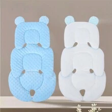 1pc Infant Car Seat Insert, 2-In-1 Reversible Infant Car Seat Head Support For Girls Boys, 3D Air Mesh Baby Car Seat Cushion, Newborn Carseat Head Support For Carrier, Stroller, Swing, Bouncer