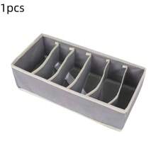 1pc Underwear Storage Box, Home Storage Bag, Socks & Underwear Organizer Box, Large Capacity Portable Clothes Storage Divider, Shirt, Pants, T-Shirt Storage - Multicolor - View 12