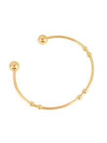 2pcs Stainless Steel Adjustable Cuff Bangles For DIY Jewelry Making Supplies Heart Open Bangle Bracelet Base Setting - Bracelet Setting - View 8