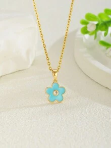 1 chiếc vòng cổ hoa nhiều màu thời trang ngọt ngào cho bạn bè, bạn cùng lớp, tiệc tùng, du lịch, ngày nghỉ, phụ kiện trang sức cho lễ hội và quà tặng sinh nhật - Nhiều màu - Xem 10