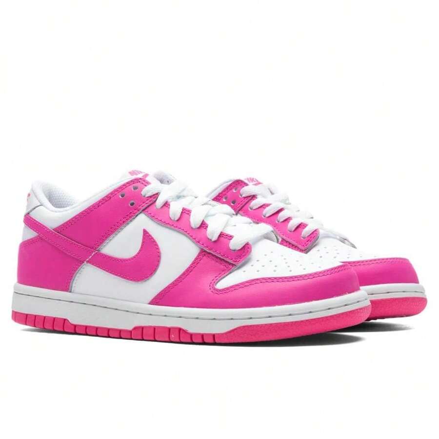 Nike Dunk Low Laser Fuchsia Pink FB9109-102 Women's Fashion Sneaker New - Pink - View 1
