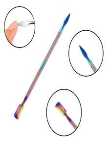 Kit Of 4 Professional Stainless Steel Color-Changing Spatulas For Manicure - Pedicure Podiatry LUX067-222/LUX155-407 - Nhiều màu - Xem 5