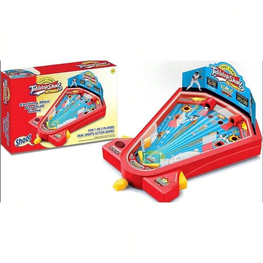 Pinball Game For Kids Interactive Board - Đỏ - Xem 1