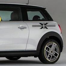Car Body Side Stickers Union Jack Vinyl Decoration Auto Tuning Accessories Decor Decal Universal For Mini Cooper S F54 F55 F56 F60 R53 R55 R56 R60 R61 Clubman Countryman - 50x12.7cm/19.69x5inch - View 2