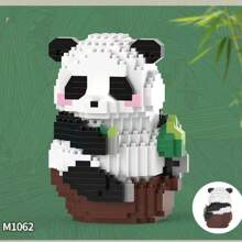 1 Set DIY Cute Panda Series, Multiple Building Methods In 1 Box, Leisure Building Block Toy, Panda Theme Puzzle Building Blocks, Creativity Toy, Ideal For Holiday, New Year, Spring Festival Interesting Pet Building Blocks, Fun Small Building Challenge, Cultivate Hands-On And Brain Skills, Building Block Set, DIY Creative Home Decor Toy, Adult Building Block Set Gift, Perfect For Holiday, Birthday, Christmas Gifts