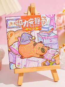 New Mini Cardboard Capybara Magnetic Quiet Book - Multicolor - View 12