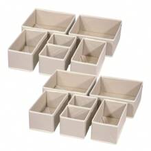 1/3/6 packs Caja de almacenamiento de tela plegable, organizador de cajones de armario, cestas y contenedores de tela divisores para ropa interior, medias, lencería, ropa, decoración del hogar, dormitorio, vestido, pantalones, zapatos, botas, faldas, camisetas blancas de mujer, pantalones negros de mujer, ropa de invierno para mujer, vestidos, ropa de invierno para mujer, vestidos elegantes para mujer, blusas blancas para mujer, de manga larga, monos blancos para mujer, vestidos primaverales para mujer, atuendos primaverales para mujer, primavera, ropa de primavera, minimalista, blusas de verano