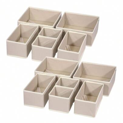 1/3/6 Packs Foldable Cloth Storage Box Closet Dresser Drawer Organizer Fabric Baskets Bins Containers Divider For Baby Clothes Underwear Bras Socks Lingerie Clothing Room Decor Home Decor Decor Bedroom Decor Dress Pants Shoes Jeans Boots Skirtbedroom,Organizer,Organiser,Home Storage,White T Shirt Women,Black Pants Women,Ladies Winter Clothes,Dress,Winter Clothes For Ladies,Elegant Woman Dresses,White Shirt For Ladies,Long Sleeve,White Jumpsuit For Women,Spring Dresses For Women,Spring Outfits For Women,Spring,Spring Clothes,Minimalist,Summer Tops
