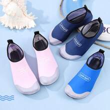1 Pair Men's And Women's Diving Shoes Snorkeling Wading Shoes, Indoor Fitness Sports Soft Soled Shoes Men's And Women's Yoga Shoes, Jump Rope Training Soft Soled Sports Shoes, Beach Essentials, Beach Accessories, Pool Float - Multicolor - View 4