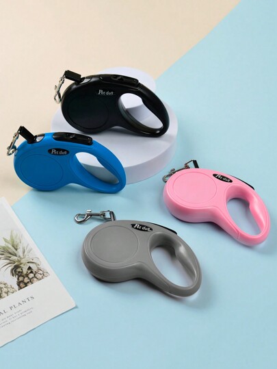 1pc 3m/5m coleira retrátil para animais de estimação, adequada para cães e gatos pequenos