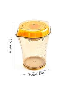 1pc Manual Juicer, Orange Lemon Manual Squeeze Juicer Cup, Citric Acid Juicer With Pomace Filter And Graduated Cup For Easy Cleaning, Manual Squeeze Juicer - Multicolor - View 2