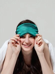 睡眠眼罩，遮光眼罩，柔軟便攜旅行眼罩適用於男女，3D 輪廓杯狀睡眠眼罩，柔軟透氣睡眠眼罩配可調節彈性帶，適合飛機小睡 - 彩色 - 查看 2