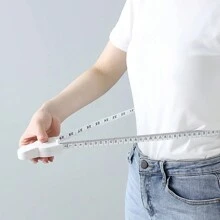 3 Stücke Maßband für den Körper, 150cm weißes einziehbares Maßband und tragbares Design für Nähen, Schneider, Taillen- und Körpermessung, Fitness-Zubehör, Sport, Fitnessstudio, Heimübungen, Sportaccessoires, Fitnessstudio-Accessoires, CrossFit-Accessoires