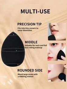 7-Piece Set Wash Makeup Headband Ladies Spa Makeup Remover Clean Face Hairband Set Makeup Sponge Puff High Skull Top Headband Set.