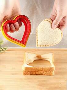 1 pieza Cortador y sellador de sándwiches, cortadora de verduras para niños Uncrustables, fabricante de sándwiches, caja de almuerzo Bento, DIY Lunch, para hogar, fiestas, cenas, picnics, fiestas, Acción de Gracias, tabla de charcutería, eventos de boda, fiestas de Navidad, fiestas de cumpleaños, fiestas de té de la tarde y talla grande, regalos para familiares, vecinos, colegas