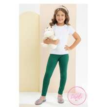Kit 2 Suplex Legging Pants School Uniform Children's Youth Female Girl Size 1 To 16 - Màu Hồng Tươi - Xem 7