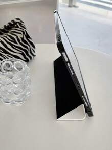 Étui de protection pour iPad coloré et peint avec motif marguerite, avec fente pour crayon, design pliable avec support, convient pour iPad Apple 11 pouces de 8e, 9e et 10e génération, iPad mini 6, en matériau acrylique