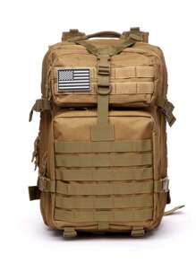 50L 1000D Nylon Water-Proof Trekking Fishing Hunting Bag Outdoor Rucksacks University School Bag Bag For School College Winter Travel Bag Travel Computer Large Capacity Outdoor Water-Proof Camping Student Multi-Functional Men's Backpack Vacation Bag For Men Travel Essentials Holiday Essentials Gym Bag Sports Bag Bags Summer Back To School Beach Bag Beach Laptop Case The Sporty Life Bag Pack Hiking Bag Weekend Bag Backpacks Travel Must Haves Large Bag Spring Springbreak Step Into Spring - Khaki - View 3