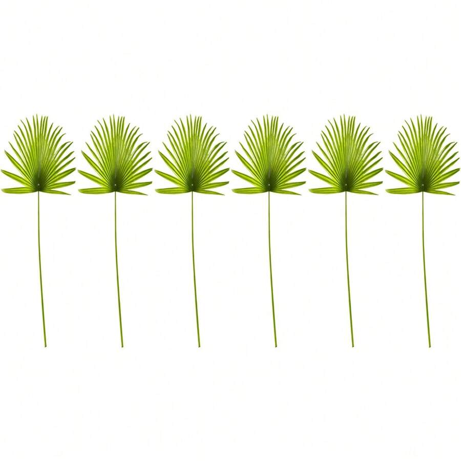 33'' Fan Palm Artificial Spray Plant (Set Of 6)
