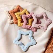 FDA Grade Silicone Baby Teething Chew Toys, Infant's Teether For Sore Gums, Chewing Toy