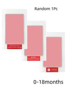 1set/Pc Reusable Baby Footprint And Handprint Inkpad, Newborn Ink Pad For Baby Shower, Growth Memory Recording(Random Color) Baby Shower Family Decorations Gifts Baby Shower Easter Gifts Things For Girls/Boys - Pink - View 12