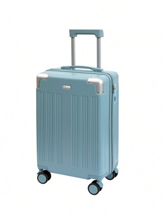 Maleta multifuncional, caja con contraseña para embarque, maleta de gran capacidad recargable para hombre y mujer, maleta de viaje duradera, bolso de regreso a la escuela para accesorios y útiles escolares