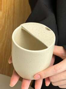 1 件北欧风格带镂空陶瓷咖啡杯，ins 美式拿铁咖啡杯，家用饮水杯，便携式旅行杯，节日礼物，生日祝福，派对用品，送给男朋友和女朋友的开学礼物