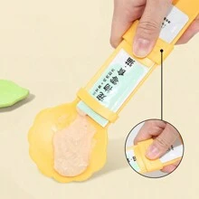 1 件装猫挤压喂食器，猫零食分配器工具，用于喂食湿猫粮