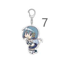 可爱女孩钥匙扣动漫亚克力卡通人物钥匙链校园风格金属支架钥匙圈吊坠首饰包袋配饰汽车配饰包袋饰品学校字母哥特 Y2k 圣诞节礼物创意包袋配饰带身份证夹的挂绳汽车配饰包袋饰品 - 彩色 - 查看 8