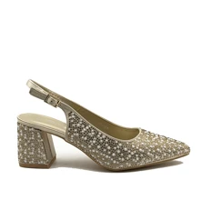 Women Pumps - 金色 - 查看 2