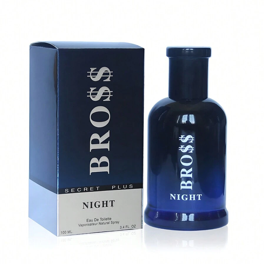 Bross Night Men's Cologne–Timeless & Refined Scent With Citrus, Spices, And Woody Notes – Elegant Long Lasting Fragrance 3.4Fl Oz For Daily Used - Đêm Bross - Xem 1