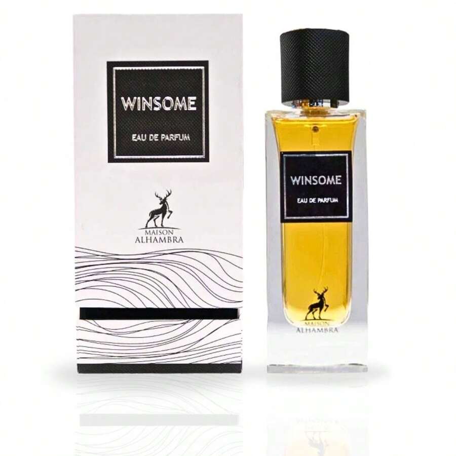 Winsome EDP Spray 90ML (3.04 OZ) By Maison  | Long Lasting, Woody, Floral, Sweet Fragrance. (Formerly: The Tux) - 花卉印花 - 查看 1