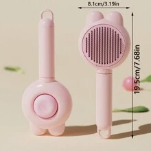 Cepillo autolimpiante para el pelo de perro, cepillo quitapelo de mascota y peine desenredante para perros y gatos, herramienta de aseo para una eliminación de pelo fácil y eficaz