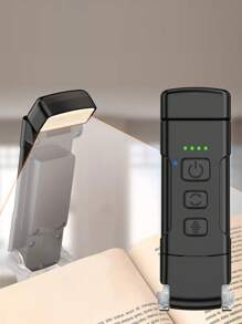 1 Đèn Đọc Sách LED Sạc USB, Đèn Đọc Sách Kẹp Di Động, Đèn Thẻ Mini - trắng - Xem 14