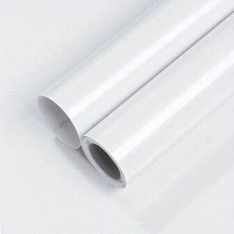White Wallpaper Vinyl Contact Paper Self Adhesive Film Decorative Paper Waterproof For Wallcovering Kitchen Countertop Cabinets Wardrobe Furniture Iridescent Glitter, Renovation Stickers Peel Wall Panels, Wall Paper, Wallpapers, Spring Decoration Items Refresh Your Home, Festival Decoration Stickers Gifts Birthday Graduation