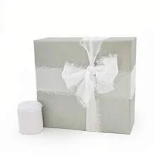 1 Roll 5M Long 38mm INS Style Chiffon Ribbon With Fringe Edges, Suitable For Bouquets, Gifts, Weddings