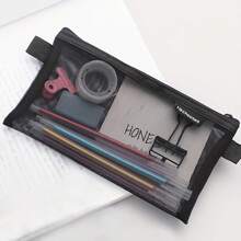 透明方格笔袋，方便学生考试时携带。返校季、铅笔盒、铅笔袋、书包、文具 - 均碼 - 查看 5