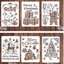 1pc Christmas Painting Template - White - View 9