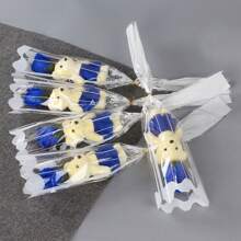 2 buc/pachet flori de săpun parfumat cu trandafir de urs, cadou de Ziua Îndrăgostiților/Petrecerea de naștere