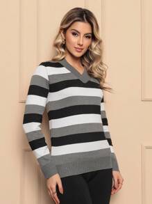 Women Sweaters - 灰色 - 查看 3