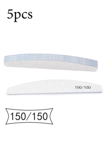 Bộ 3/5/10 dũa móng tay chuyên nghiệp, giấy nhám hai mặt 80/100/150/180/240 grit dùng để đánh bóng và tạo hình móng, dụng cụ làm móng hình lưỡi liềm, dụng cụ nghệ thuật làm móng, dụng cụ chuẩn bị cho năm học mới, chăm sóc móng, dụng cụ làm móng (thích hợp cho móng giả) - Nhiều màu - Xem 11