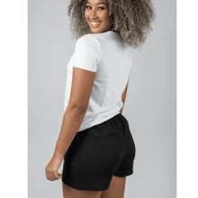 Women's Sweatpants With Rope WITH Pocket - 1 黑色單位 - 查看 1