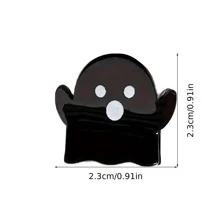 Erschreckend und süßer Geist Mini Haarclip ist die perfekte Wahl zum Haare Clippsen - Hergestellt aus Acrylmaterial - Geeignet für Mädchen ab 16 Jahren - Süßes und verspieltes Design - Perfekt um Spaß in deine Frisur zu bringen - 8er Set Herbst Winter Halloween Haarklammer Haarschmuck für Frauen für Urlaubsoutfits