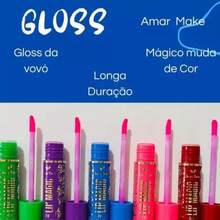 Magic Lip Gloss Lip Magic Liquid Love Make Lasts 24 Hours - Beauty Products - 藍色 - 查看 2